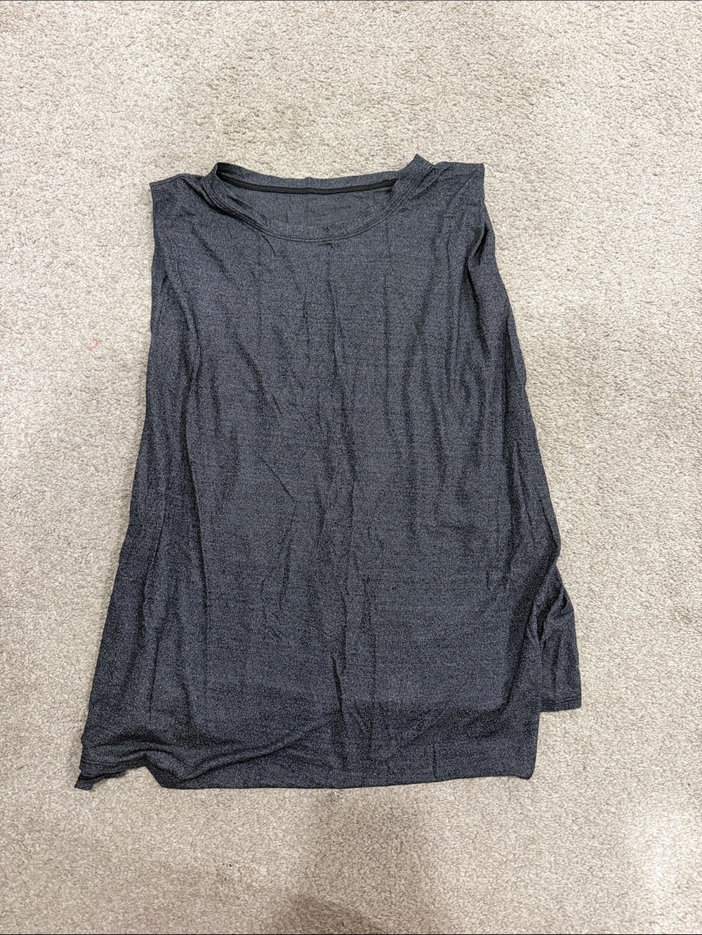 lululemon x Soul Cycle Black Heather Sleeveless Tank